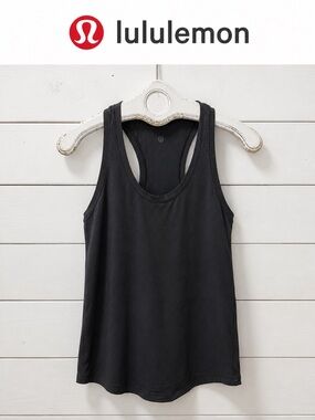 Lululemon Black Racerback Tank Top Estimated Size S